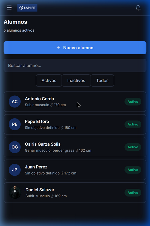 Alumnos en Móvil